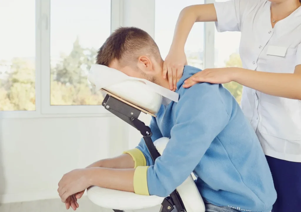 Massage en entreprise